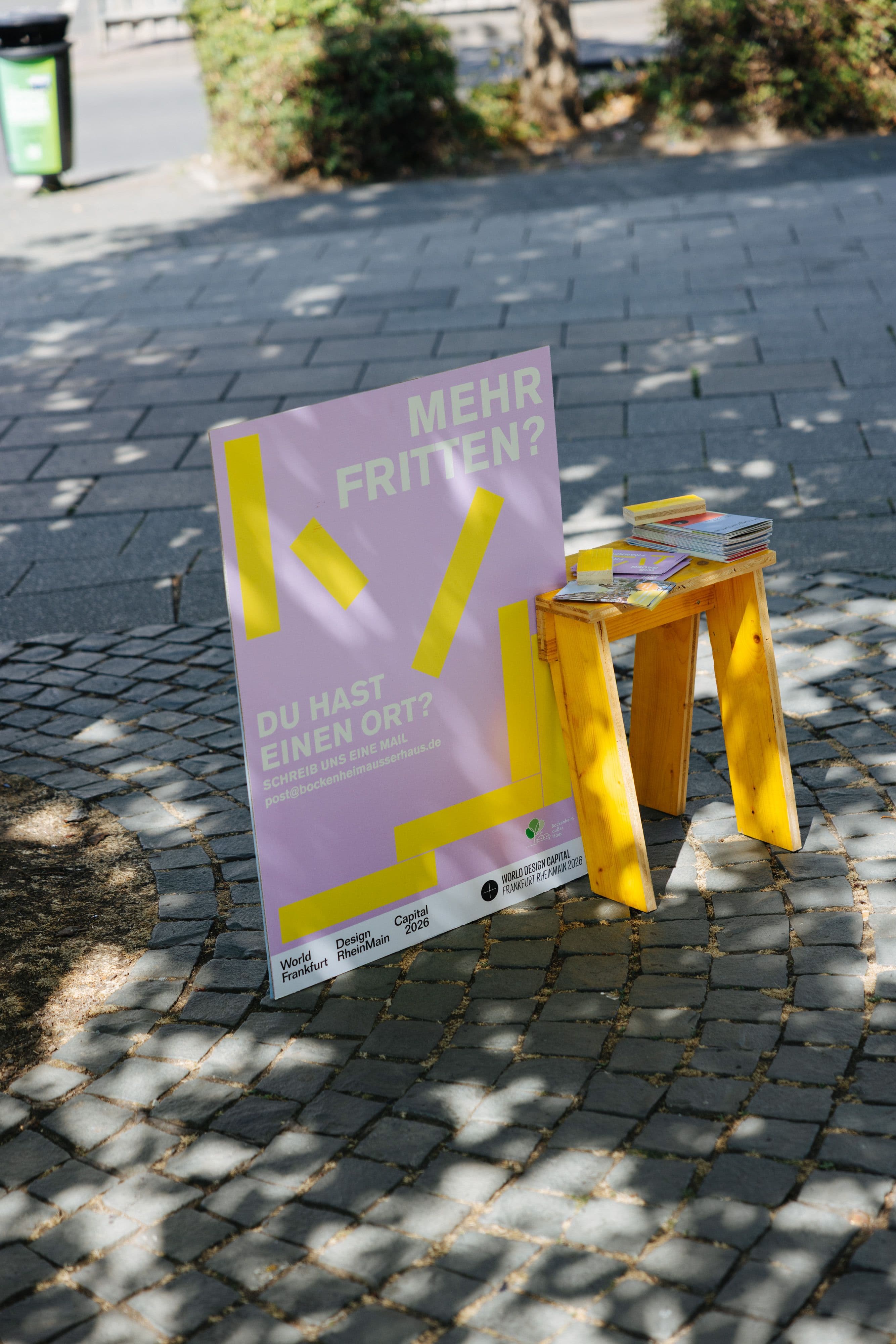 Bauworkshop für Fritten für Frankfurt 