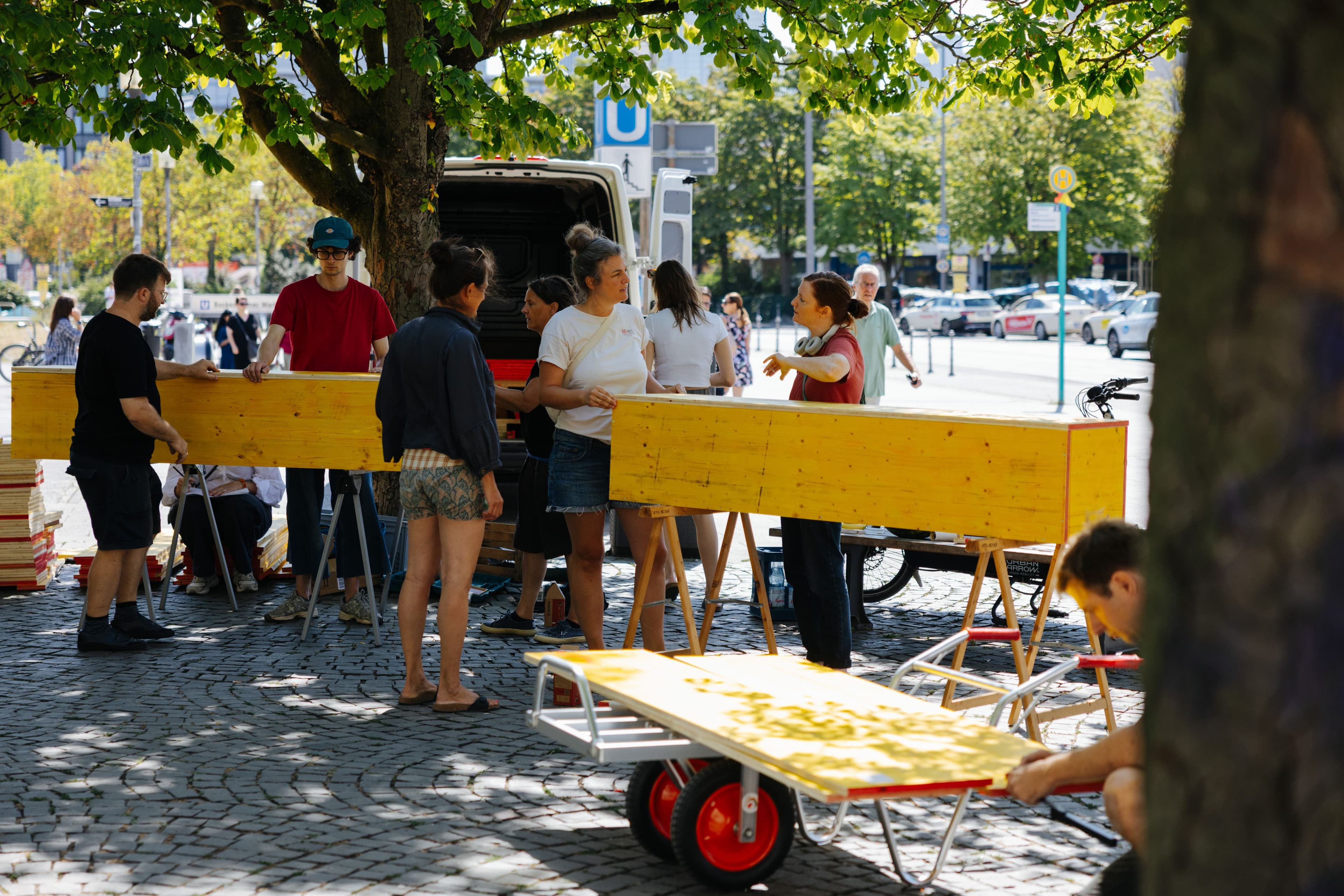 Bauworkshop für Fritten für Frankfurt 