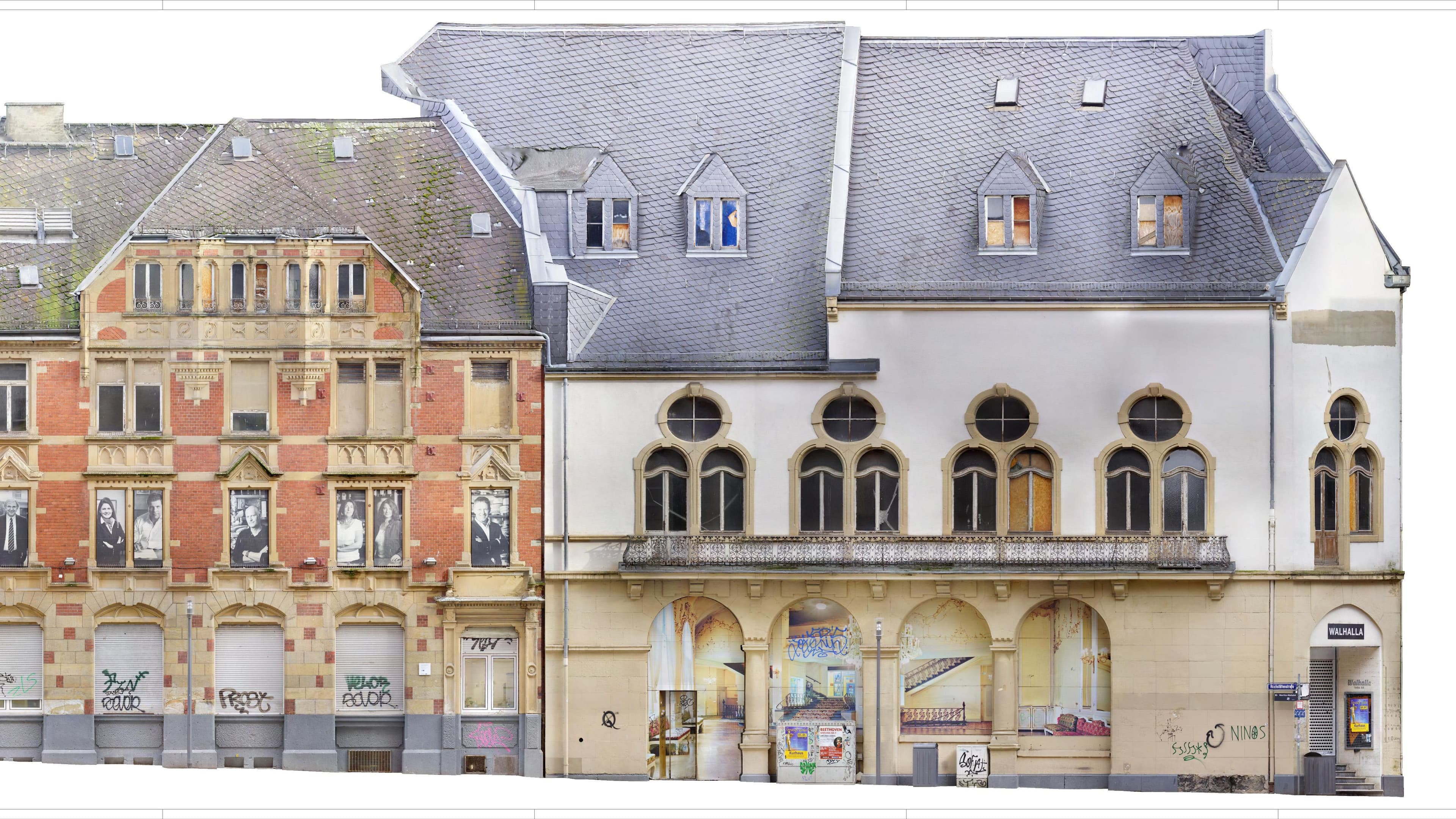 Fassadenansicht des Kulturortes Walhalla in Wiesbaden