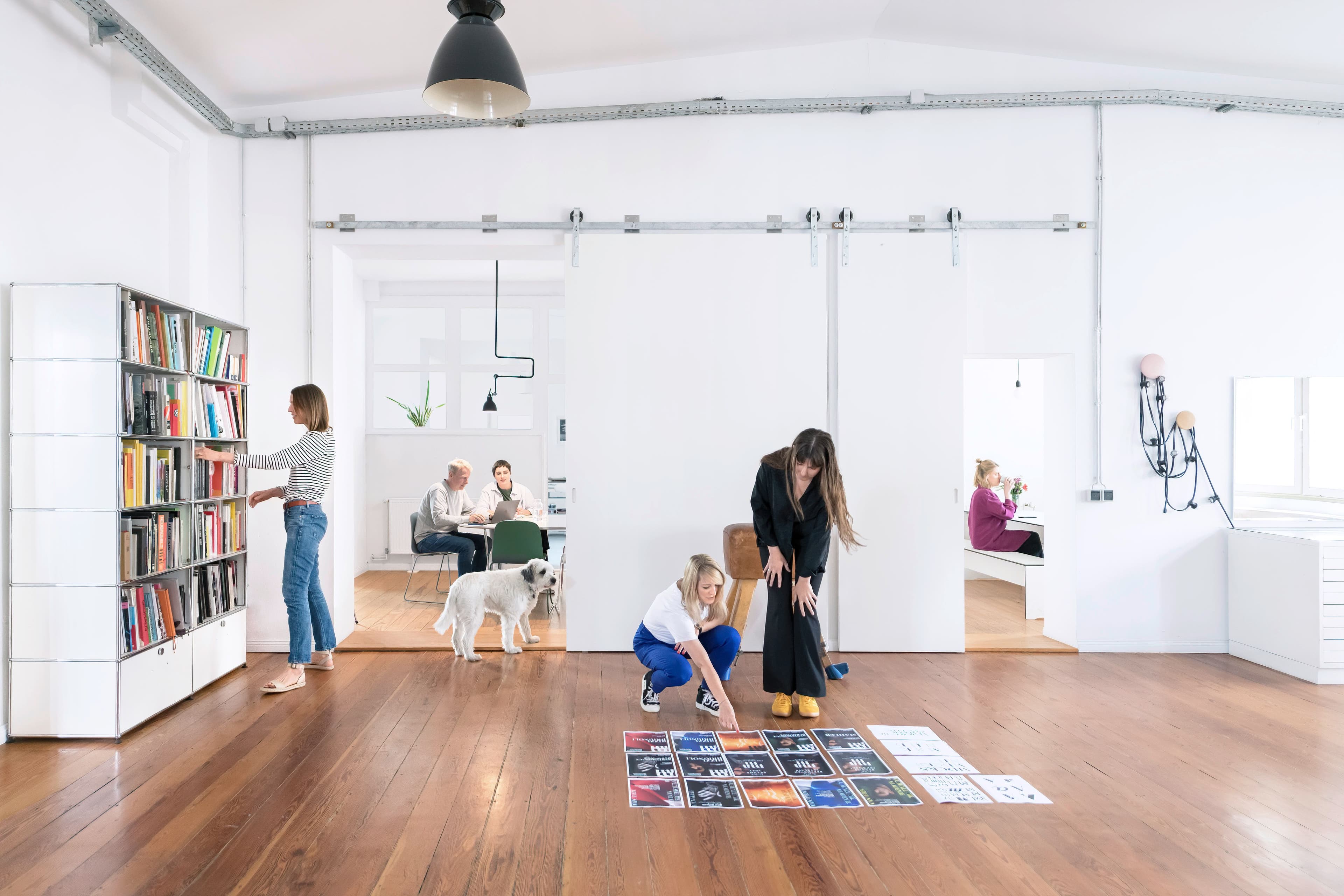 Blick in die Büroräume des Büro Schramm