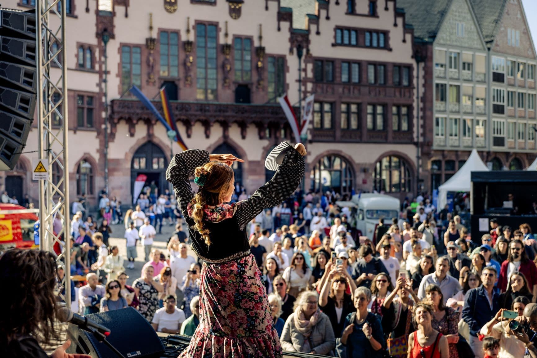 Europafest auf dem Frankfurter Römer im Jahr 2024