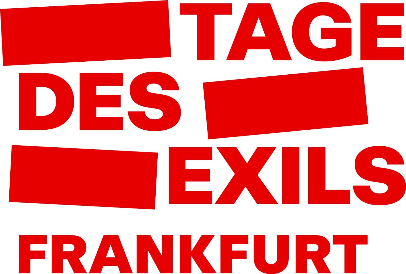 Logo von Tage des Exils Frankfurt