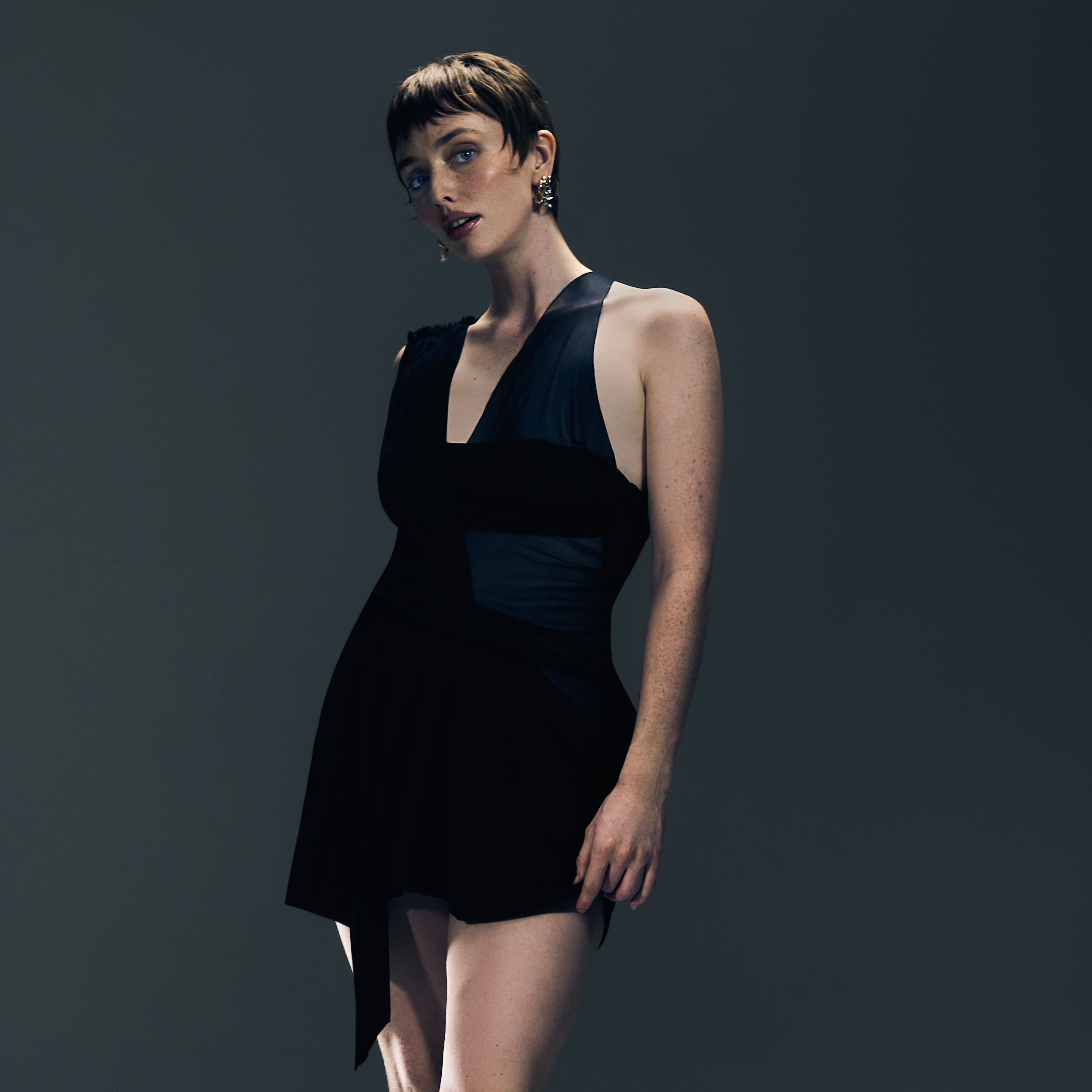 Studio Foto einer Person