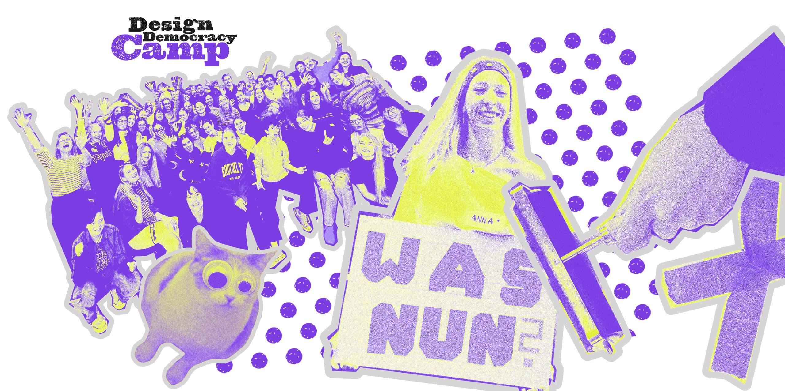 Key Visual zum Design Democracy Camp