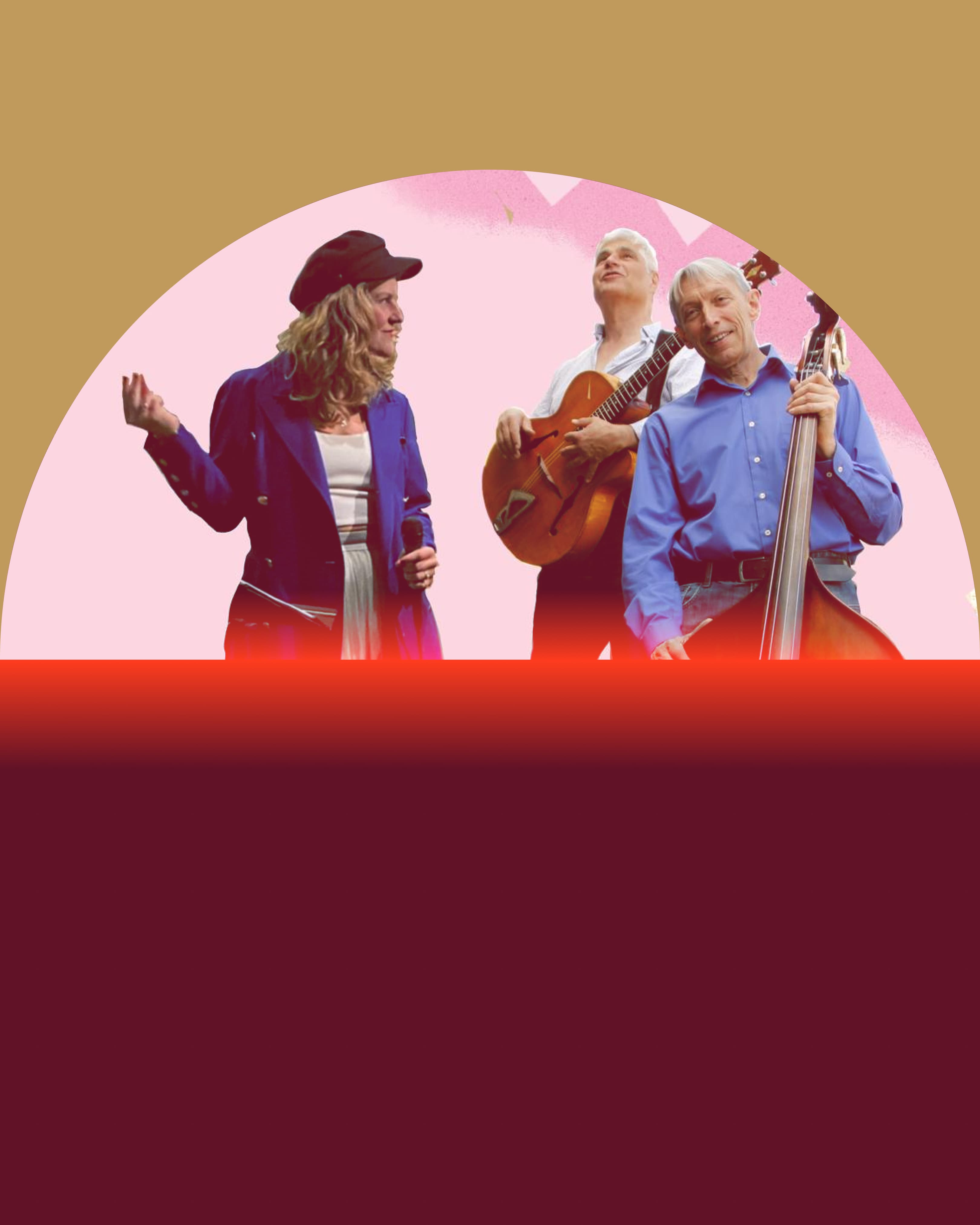 Band ToniSwings mit 3 Personen und Instrumenten