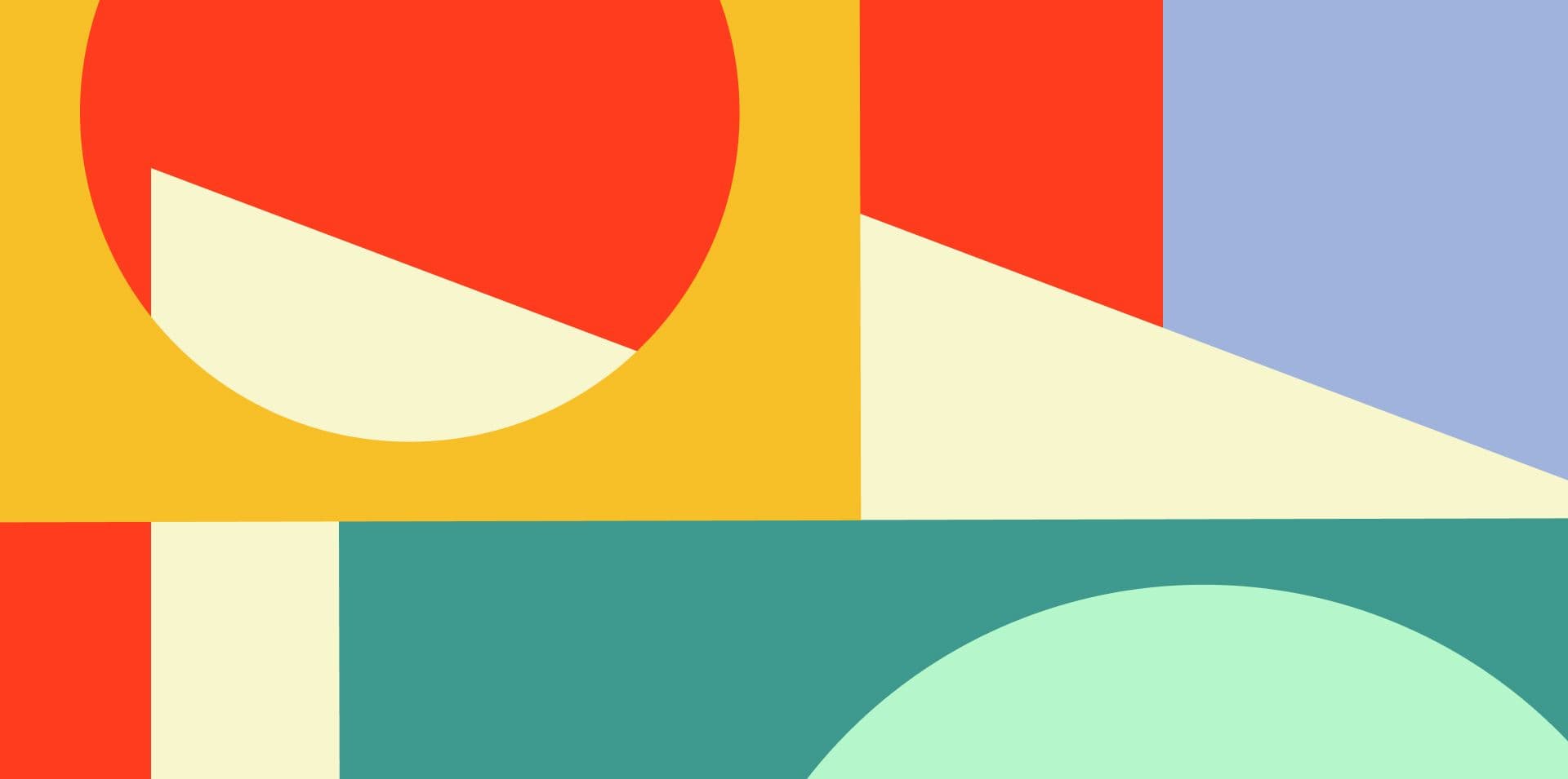 Colorful abstract graphic