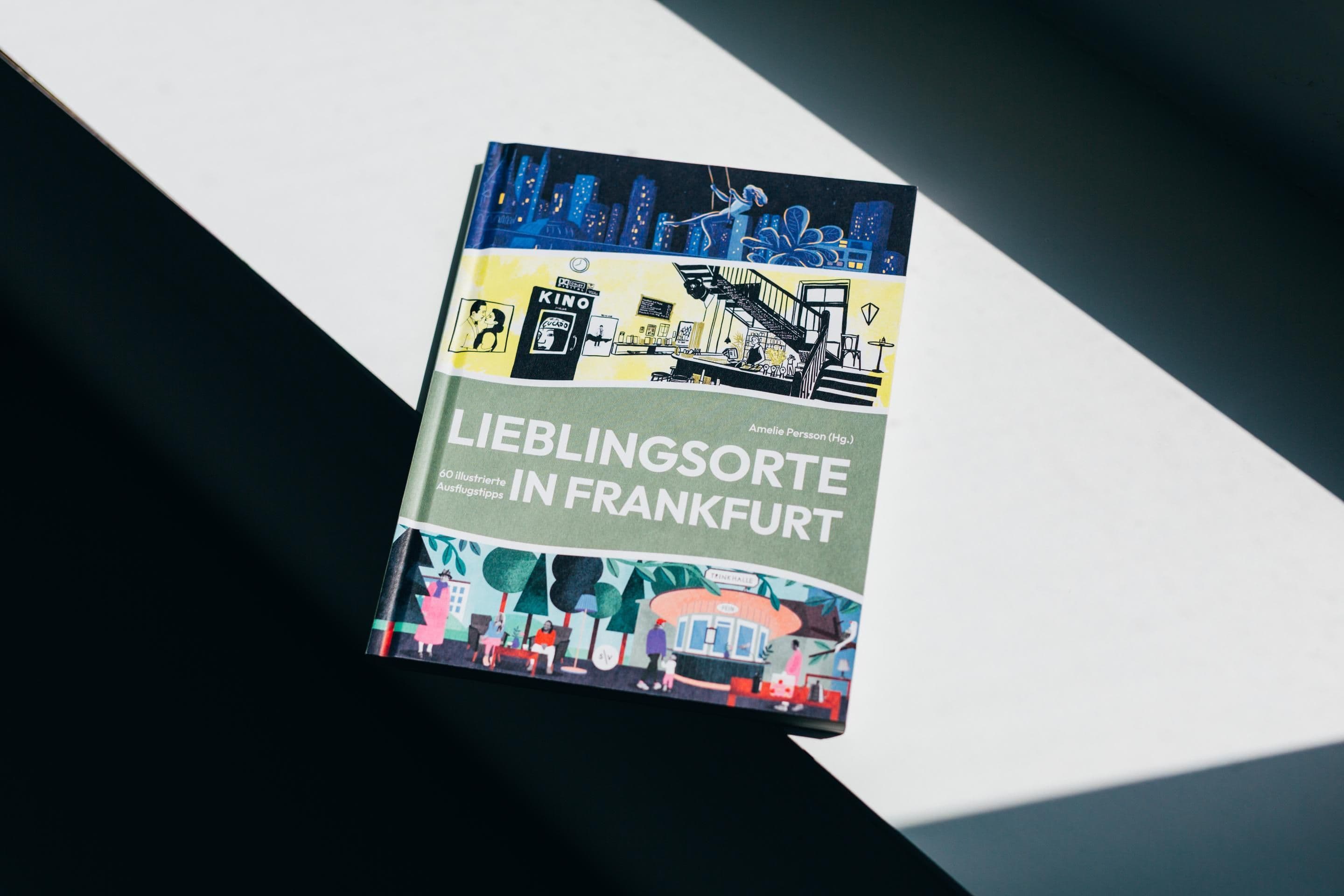 Cover des Buches "Lieblingsorte in Frankfurt".