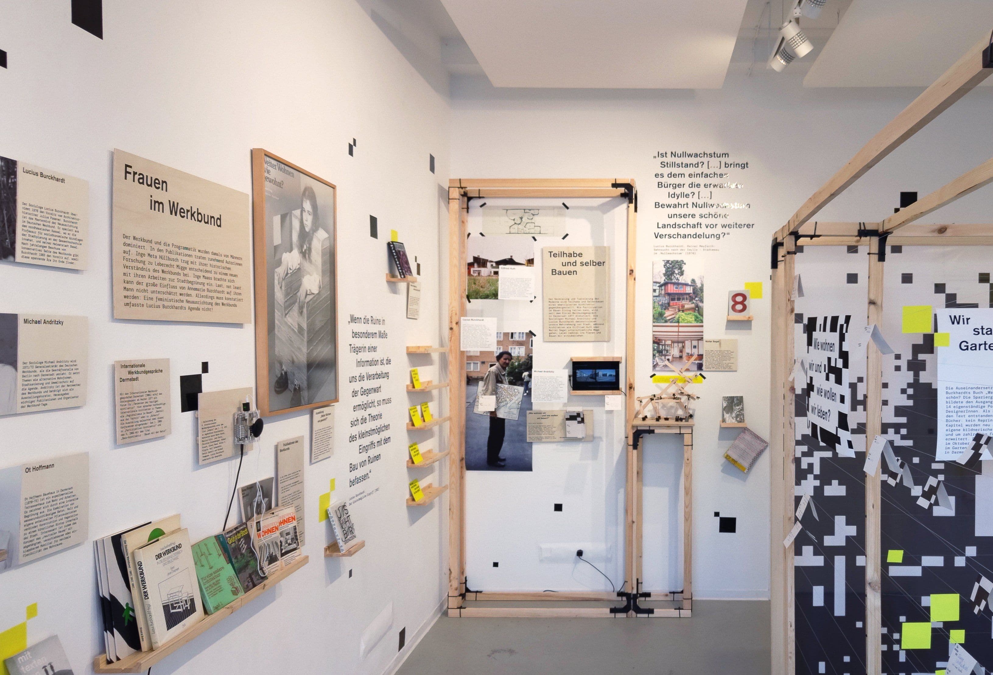 Ausstellungsansicht Wandel Gestalten