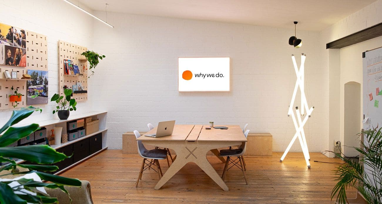 Blick auf die Arbeitsplätze von Whywedo