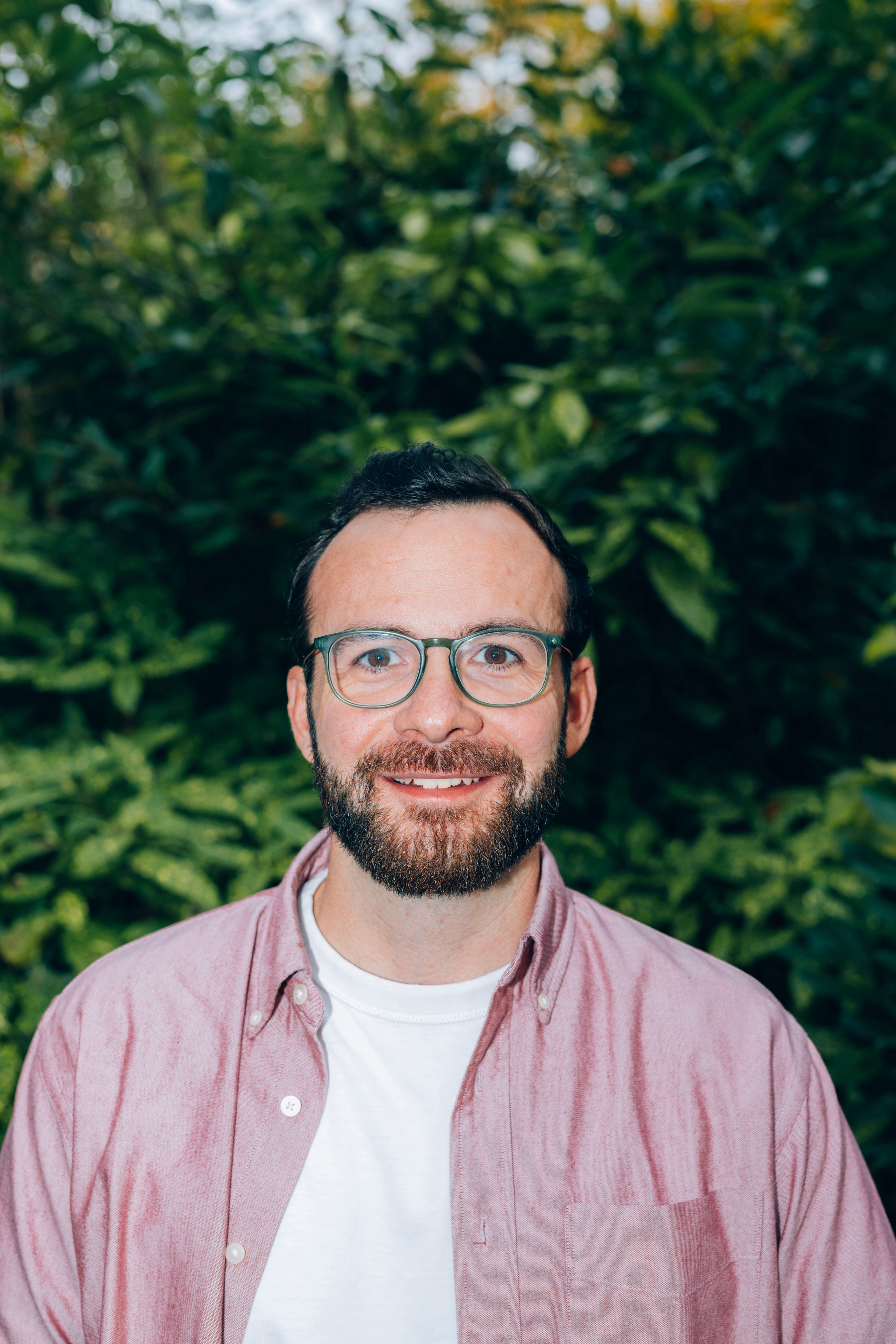 Portraitfoto von WDC Mitarbeiter Maurice Riegler