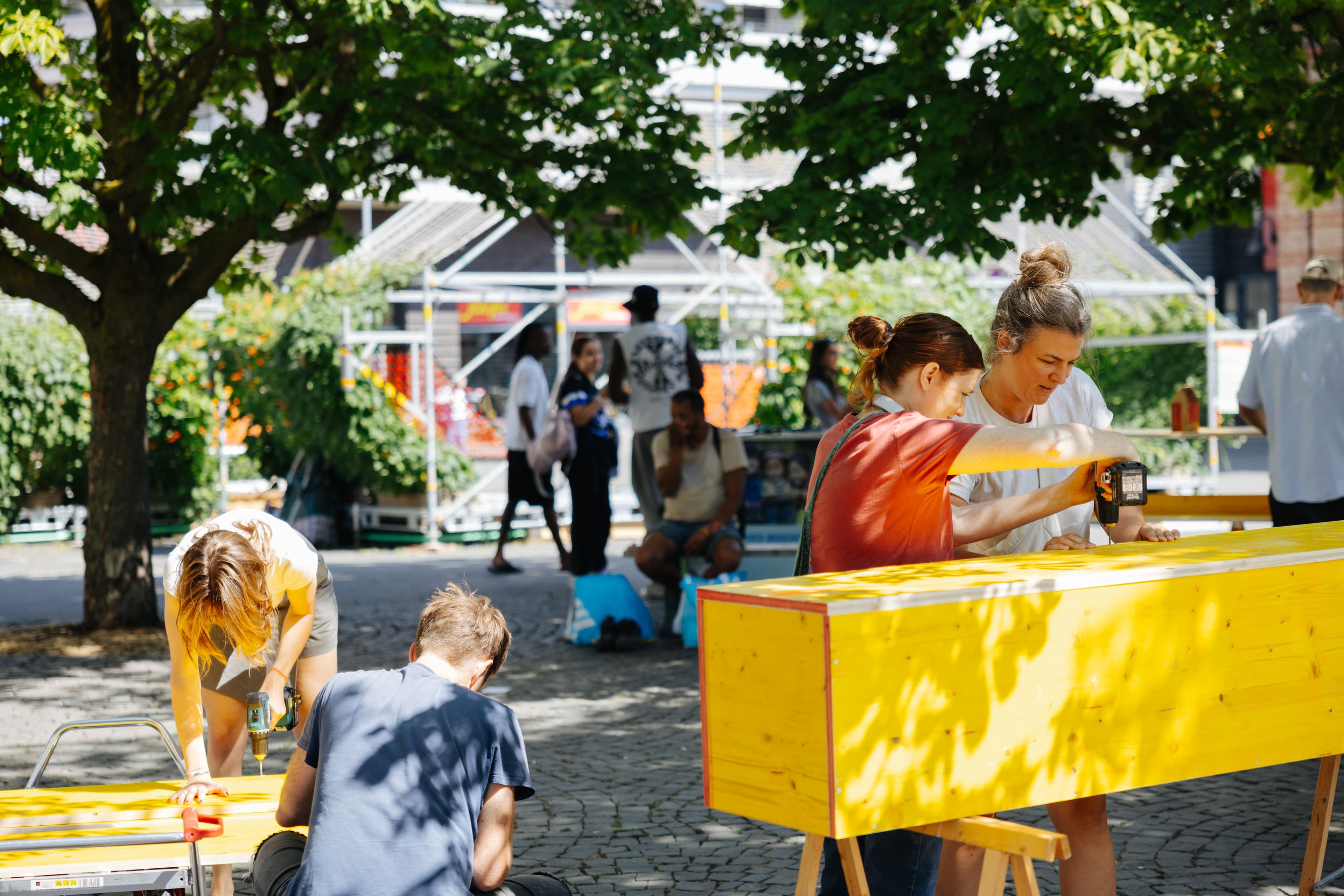 Bauworkshop für Fritten für Frankfurt