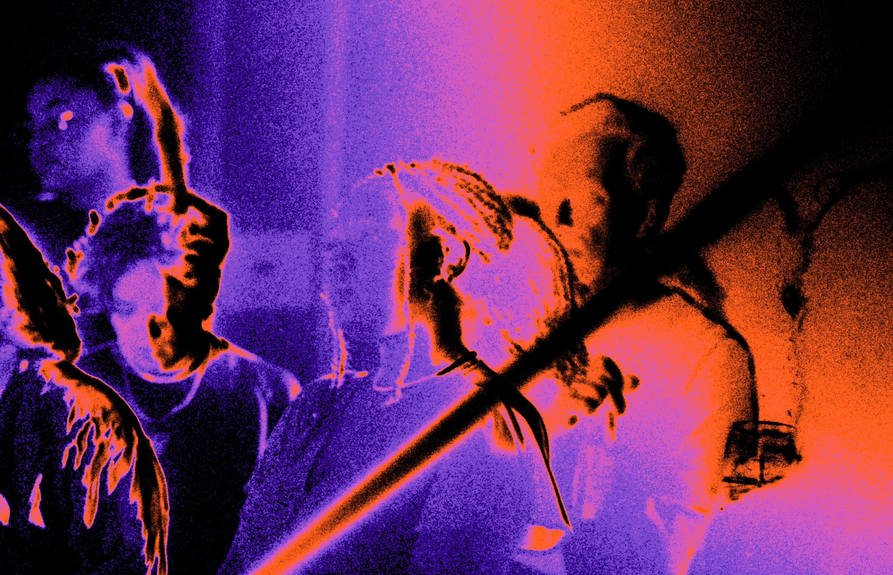 Abstrahierte Ansicht einer Veranstaltung von Cremant Cava Booty Bounce