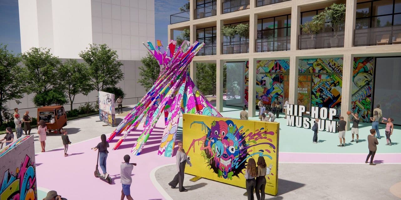 Visualisierung des möglichen Kulturcampus in Wiesbaden