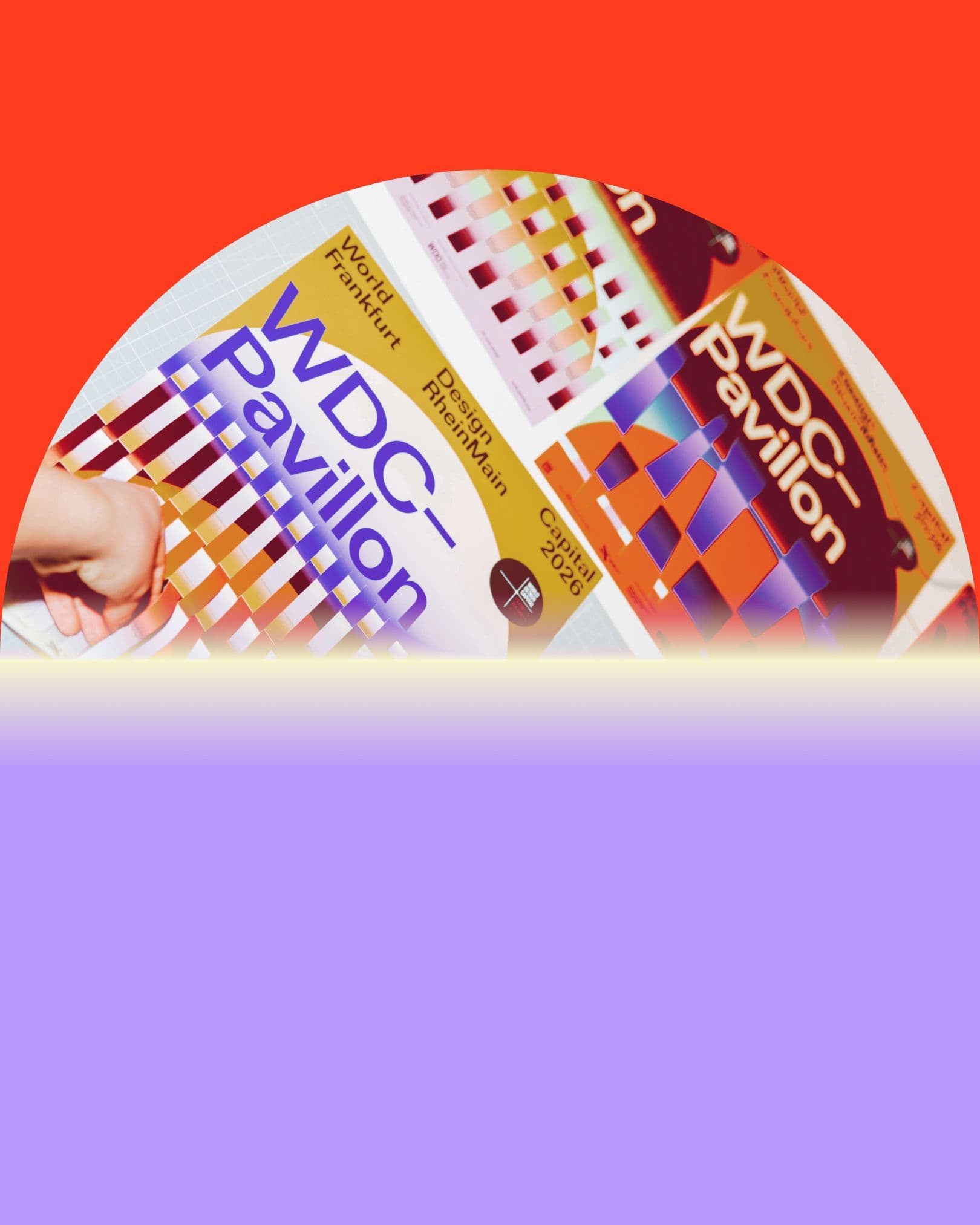 WDC Pavillon Grafisches Verweben