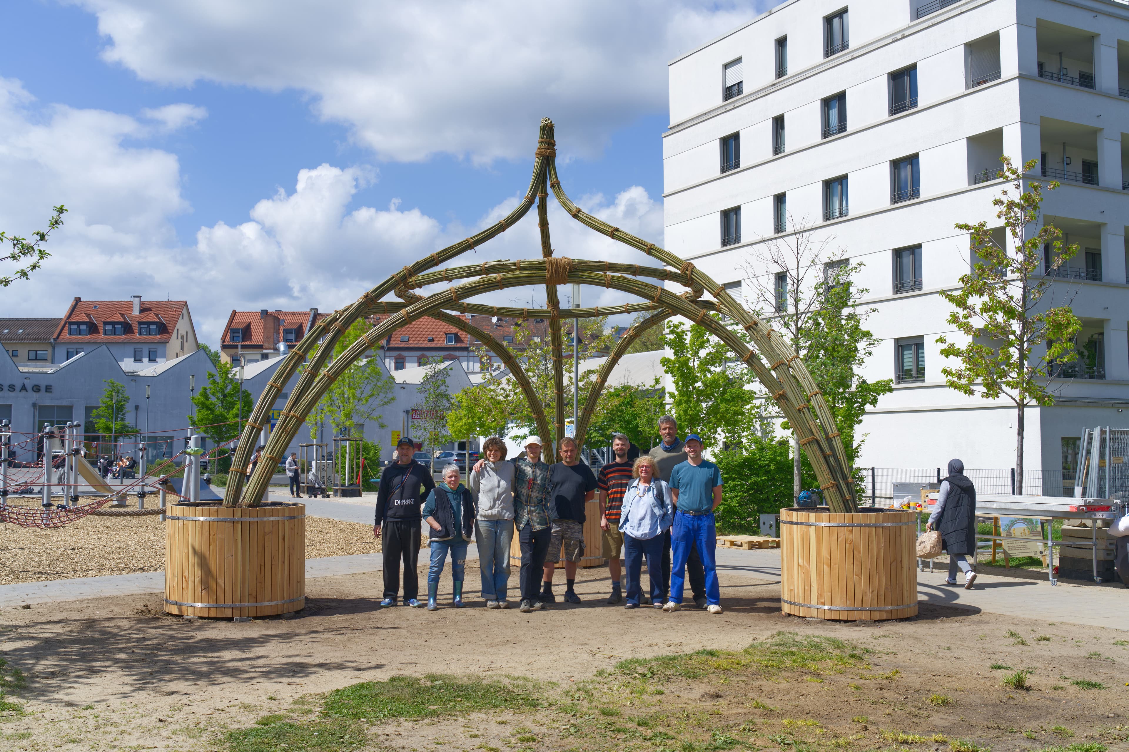 Weidenpavillon