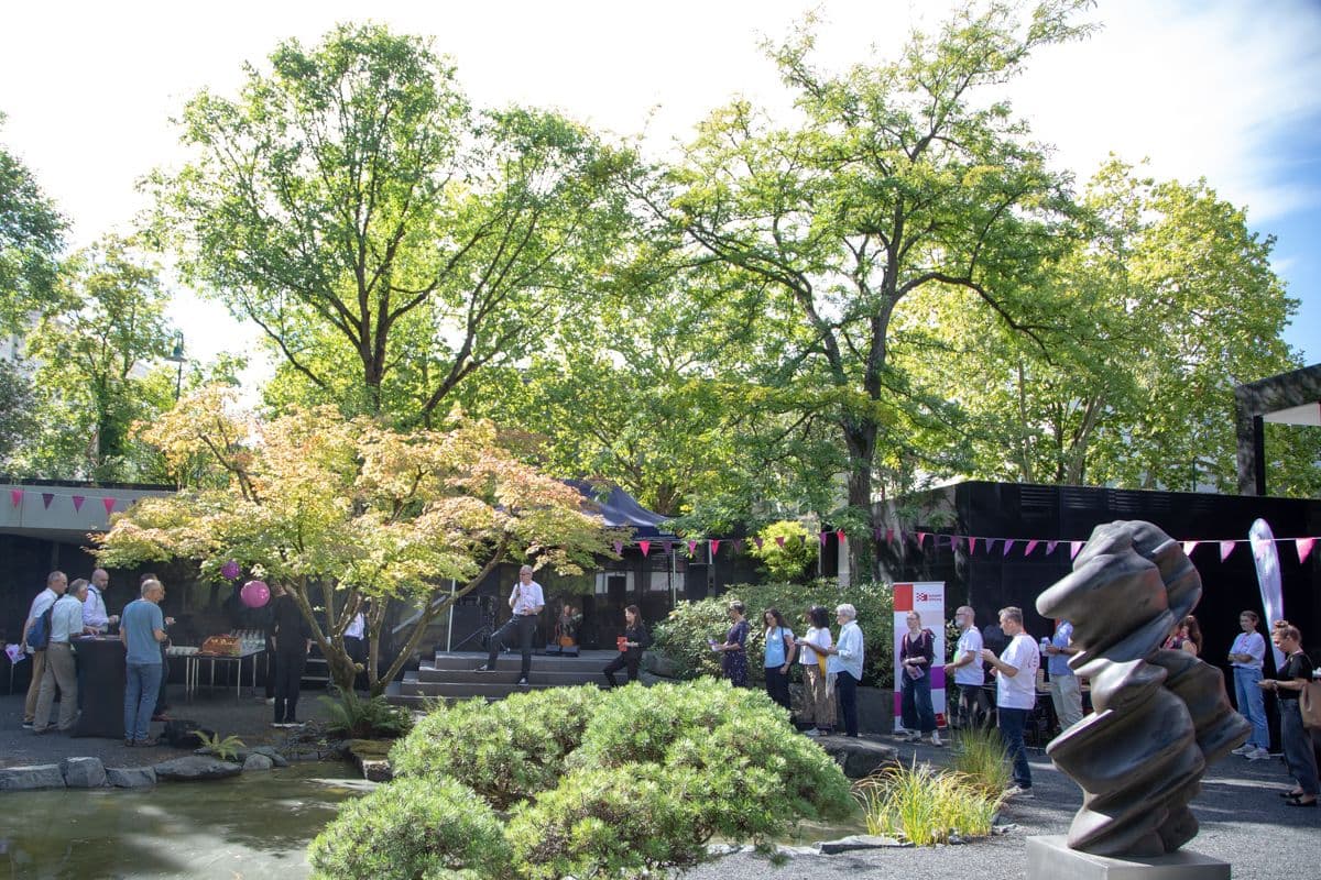 Ein Foto in einem Park