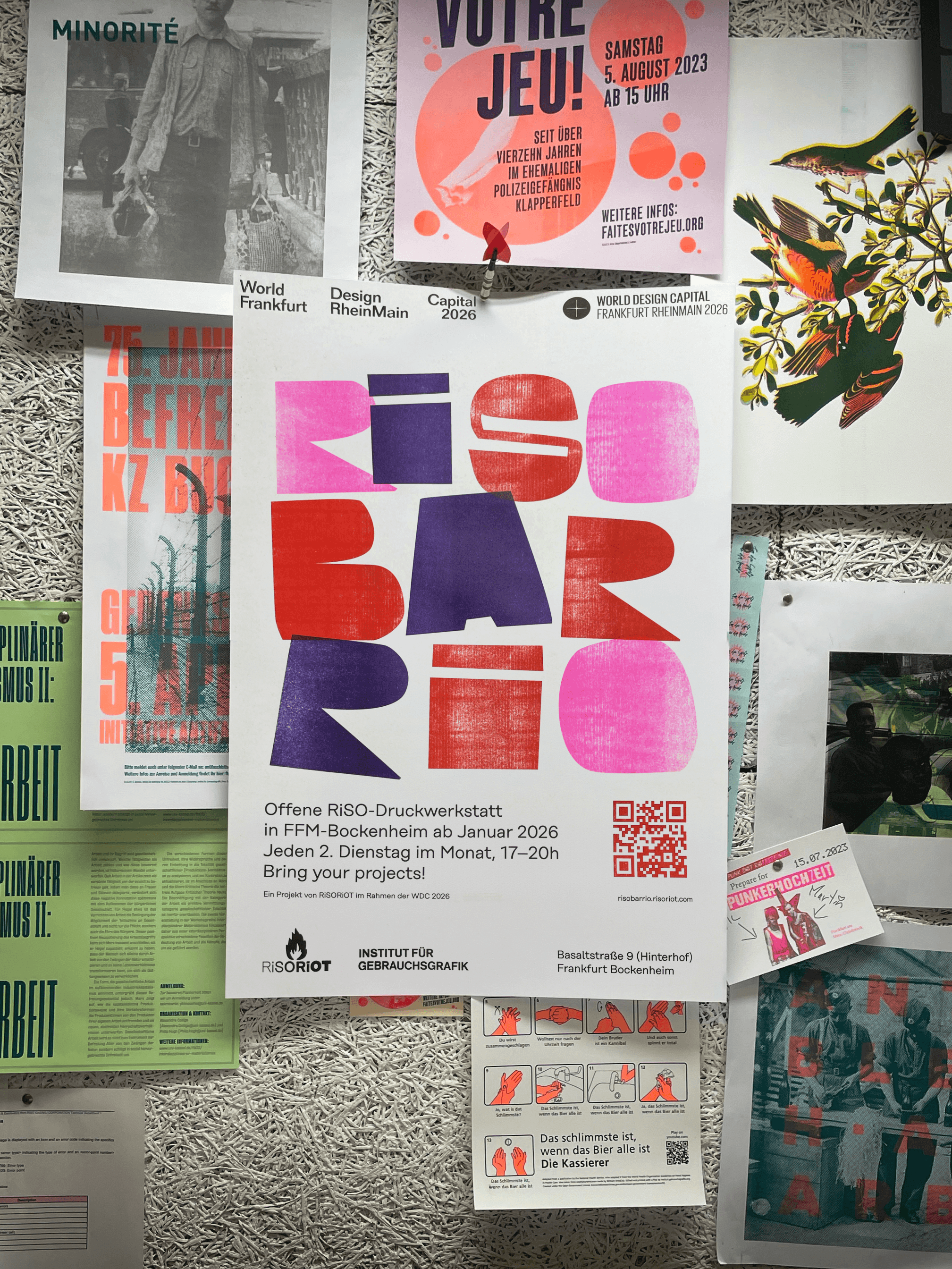 RiSOBARRiO – Offene Riso-Werkstatt in Bockenheim